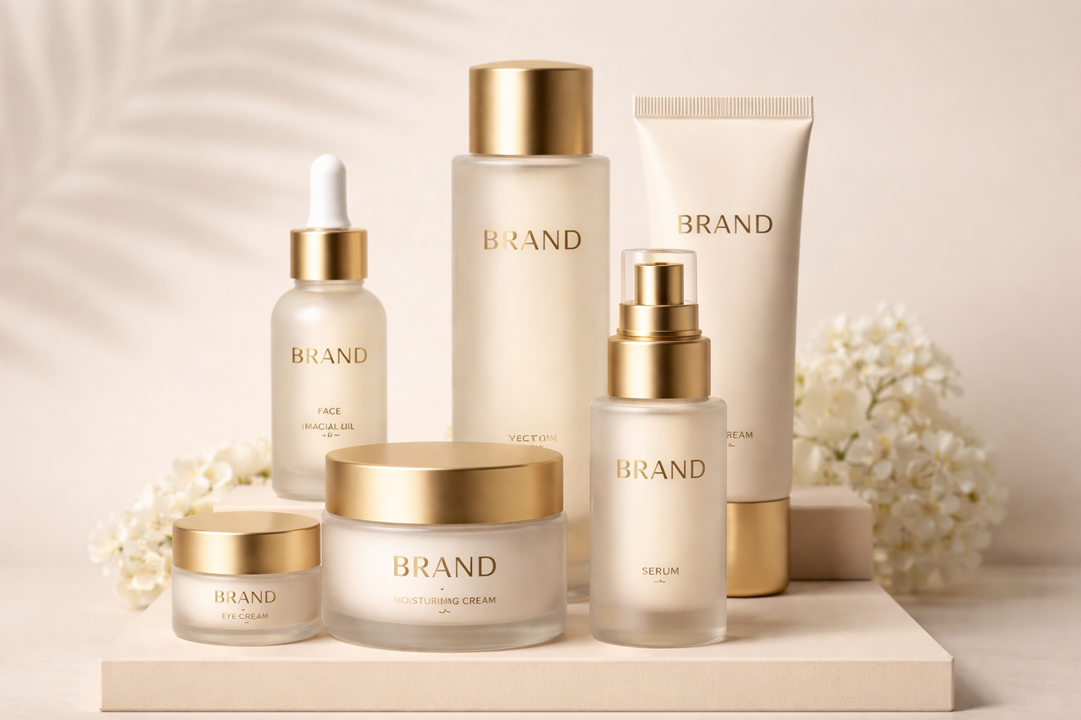 Cosmetics products with H010 holographic authentication labels for counterfeit protection